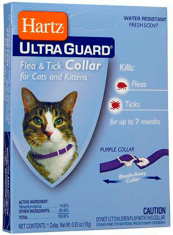 Flea collar for cats Hartz