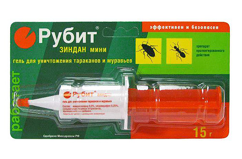 Cuts Zindan - gel for the extermination of cockroaches and ants