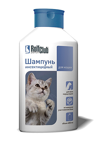 Rolf Club - insekticid shampoo för katter