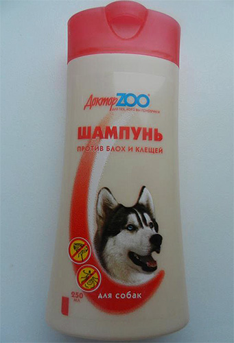 The shampoo Doctor Zoo has many natural ingredients.
