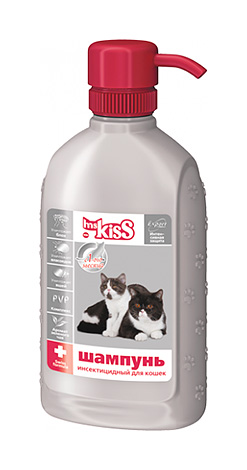 Flea shampoo for cats Mr. Kiss