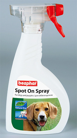 Beaphar loppspray kombinerar effektivitet och relativ säkerhet