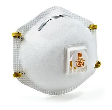 Use a respirator when destroying bedbugs by means of Combat