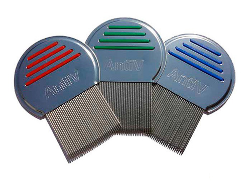 Combs for combing lice and nits AntiV