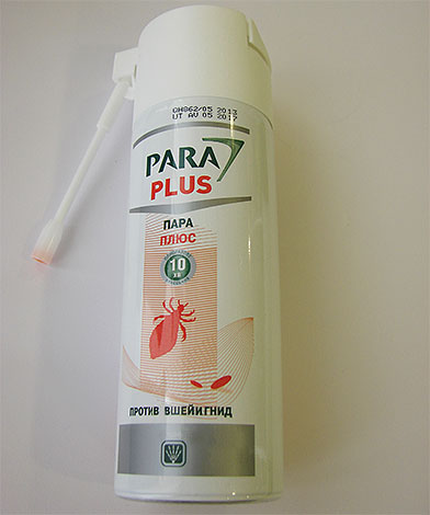 Spray Pair Plus for lice and nits
