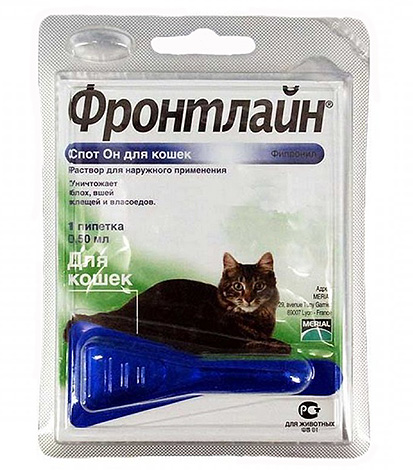 Means of frontline flea - suitable for both cats and cats