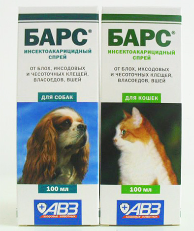 Flea spray Leopards for dogs and cats