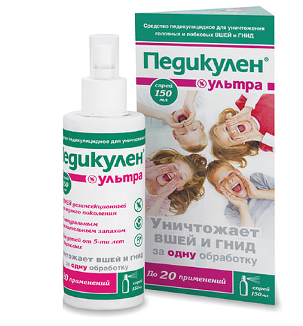 With Pediculen Ultra spray, you can effectively kill both lice and nits. It is only important that you strictly follow the instructions.