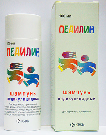 Pedilin shampoo can be considered as an analog of Medifox when treated for lice