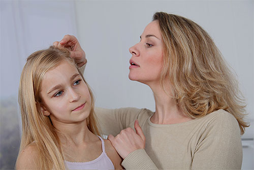 Do not use hydrogen peroxide to remove lice in children.