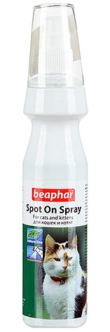 Beaphar spray är också ett bra sätt att bli av med loppkattungar.