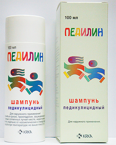 Pedilin also contains karbofos, but it is even more convenient to use it than Spray Plus spray.
