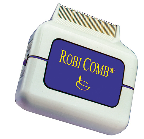 The photo - electric comb against lice Robi Comb
