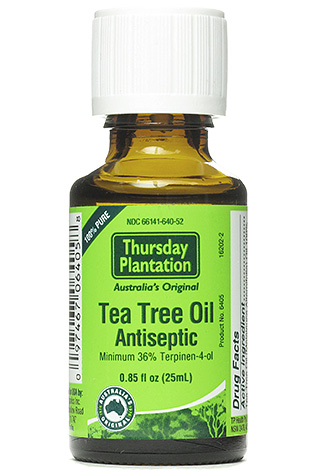 Tea tree oil has long been known for its antiseptic properties.