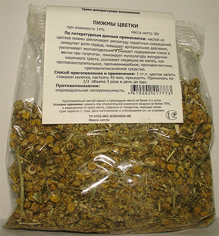 Prepared from dried flowers of tansy broth, you can handle the corners of the apartment and the floor under the bed.