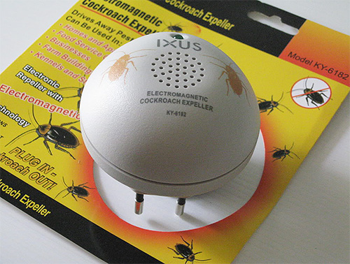 Konventionella ultraljud repellrar är inte effektiva mot buggar eller kackerlackor.