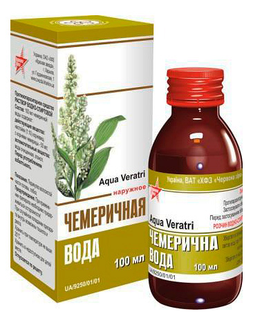 Chemerichnaya water - quite safe and fairly effective folk remedy for head and pubic lice