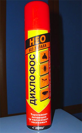 Modern aerosols with the name Dichlorvos have practically nothing to do with the Soviet option, and therefore do not act on the eggs of bedbugs