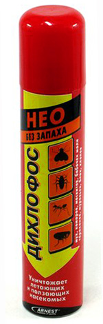 Dichlorvos Neo is effective in the treatment of fleas in a small room.