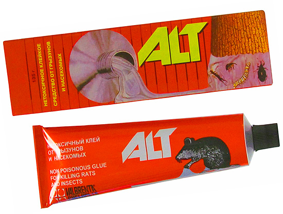 Glue from rodents and insects Alt