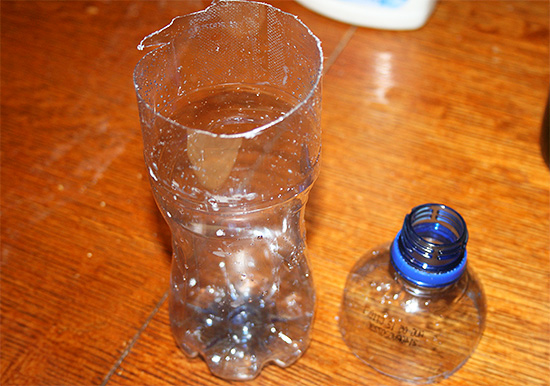 It is easy to make a highly effective trap for wasps on your own from an ordinary plastic bottle.