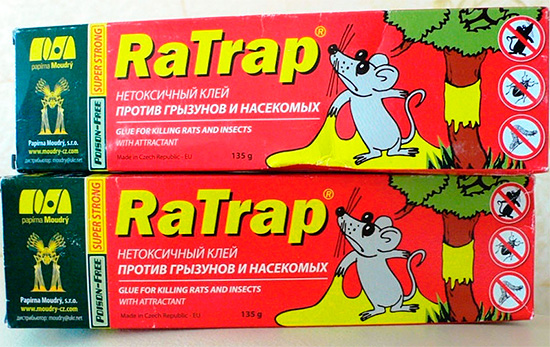 RaTrap glue is well suited for making sticky insect traps.