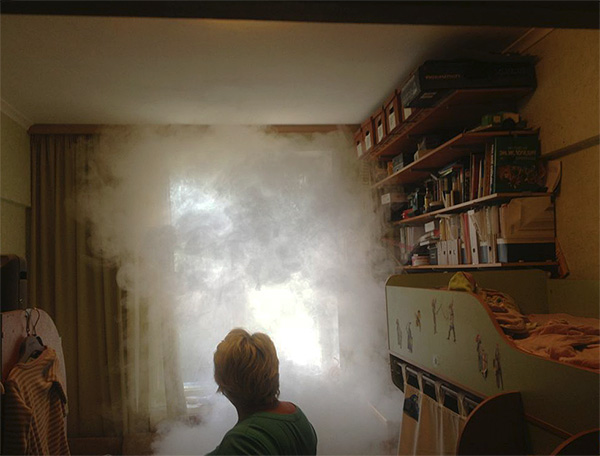 When using insecticidal smoke bombs smoke disperses throughout the room and penetrates almost all the cracks and holes.