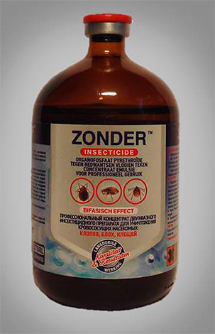 When working with any insecticidal agent, including the preparation Zonder, some caution should be taken.