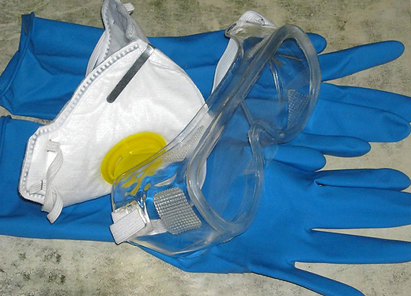 When working with any insecticidal preparations, it is necessary to use personal protective equipment ...