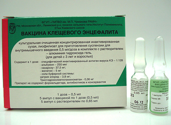 Tick-borne encephalitis vaccine