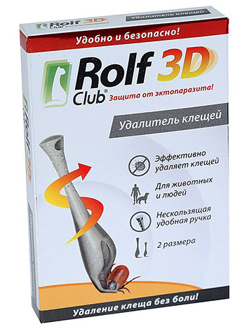 Klíště remover Rolf Club 3D