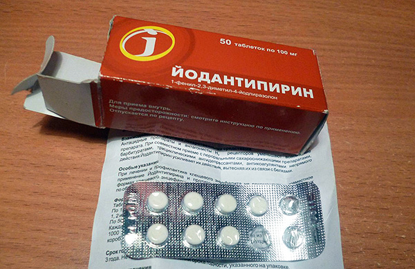 Yodantipirin is sometimes prescribed after a tick bite to prevent the development of tick-borne encephalitis.